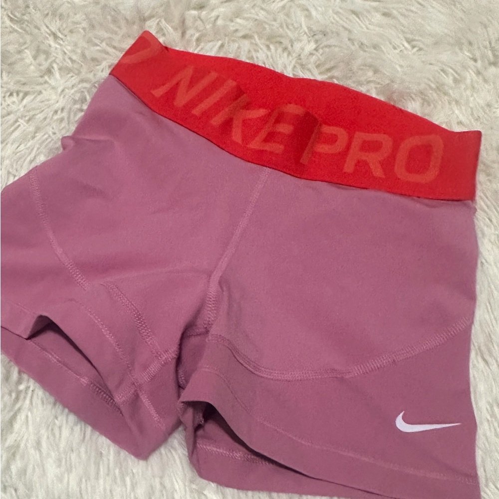 Nike Pro Women's Pink Shorts